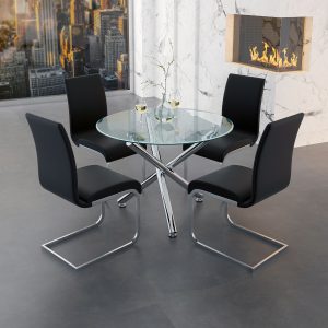 Worldwide Solara II Round Dining Table