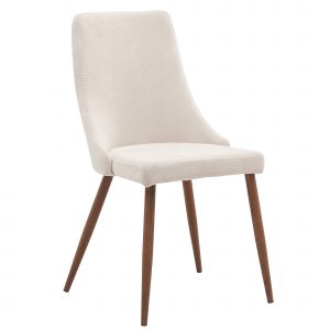 Worldwide Cora Side Chair, set of 2 in Beige