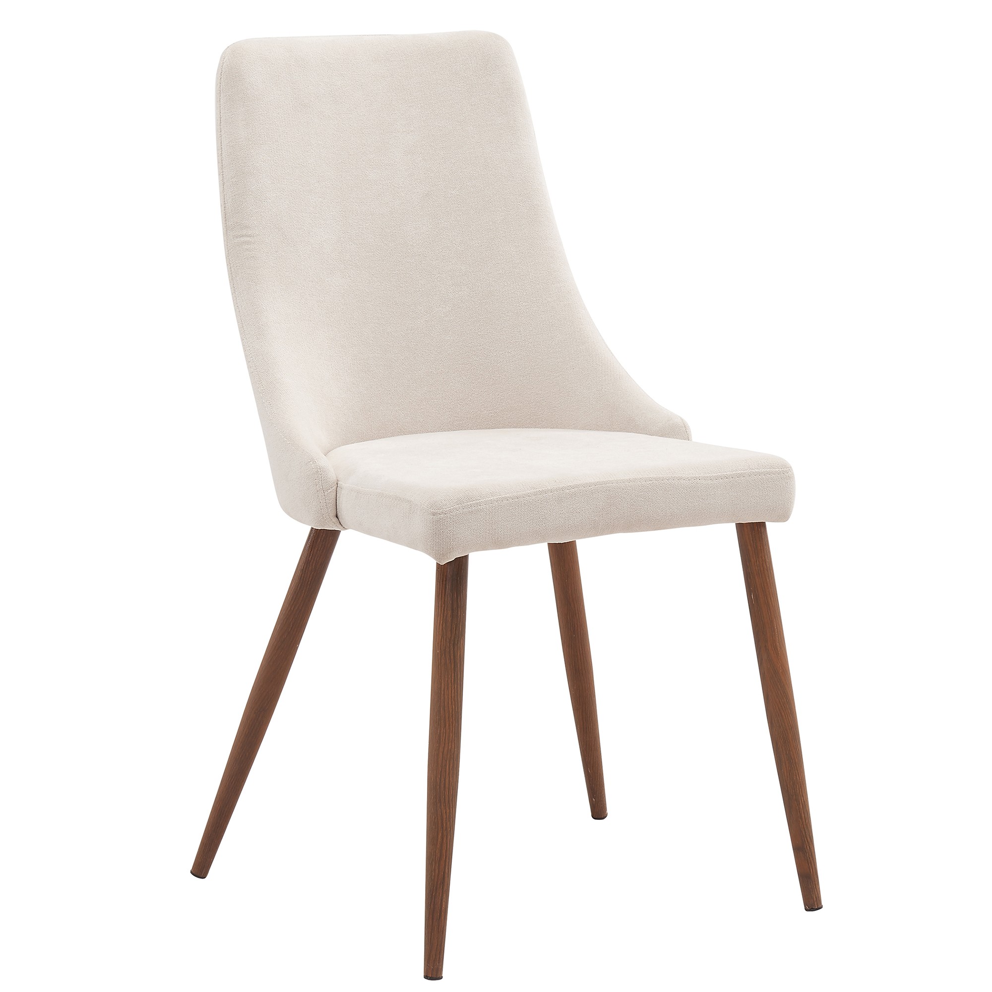Worldwide Cora Side Chair, set of 2 in Beige