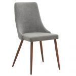 Worldwide Cora Side Chair, set of 2 in Grey