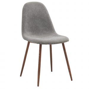 Worldwide Lyna Side Chair, set of 4 in Grey