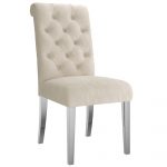 Worldwide Chloe Side Chair, set of 2 in Beige