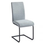 Worldwide Vespa Side Chair, set of 2 in Light Grey