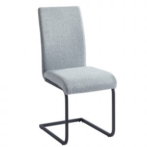 Worldwide Vespa Side Chair, set of 2 in Light Grey