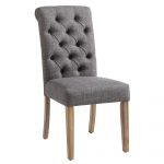 Worldwide Melia Side Chair, set of 2 in Grey