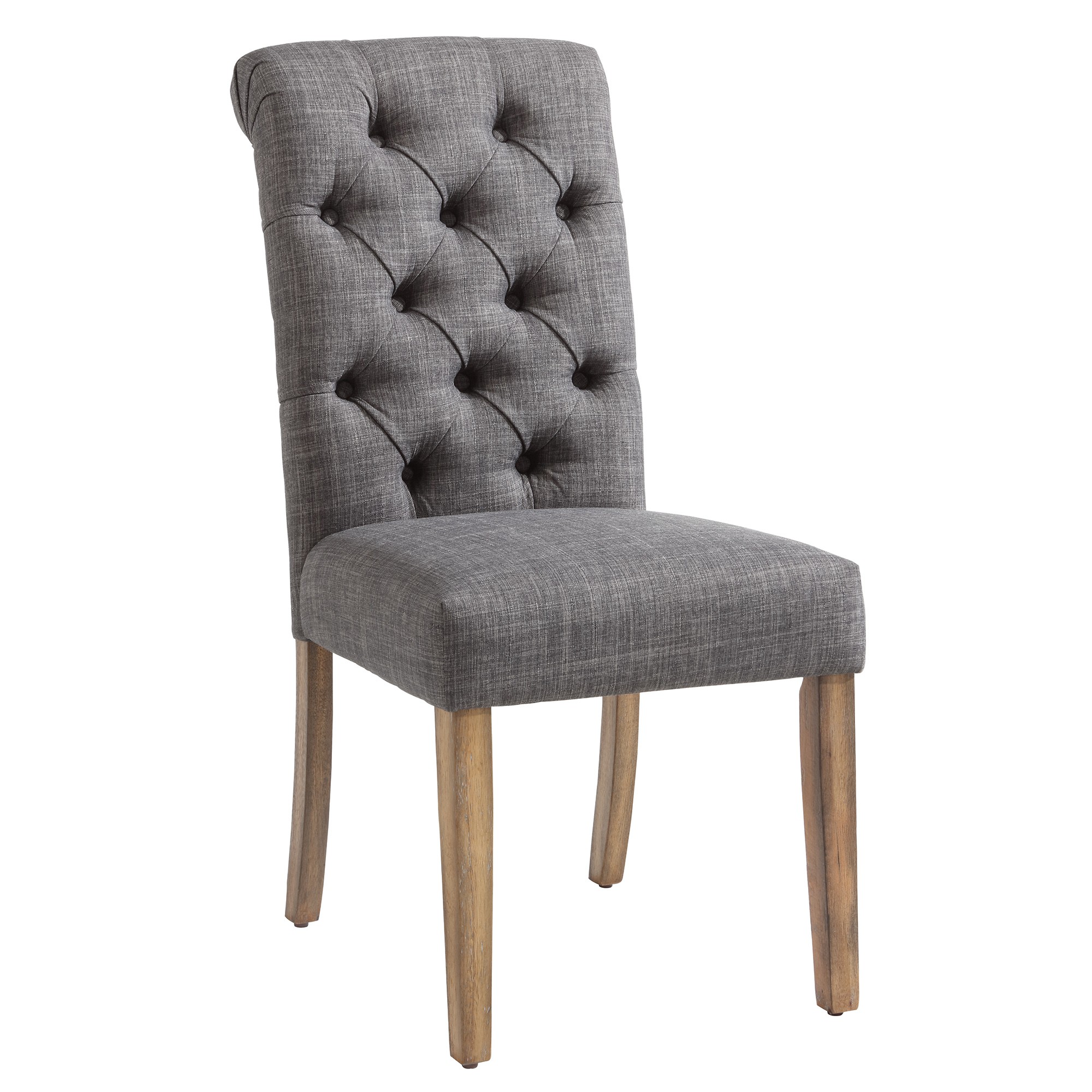 Worldwide Melia Side Chair, set of 2 in Grey