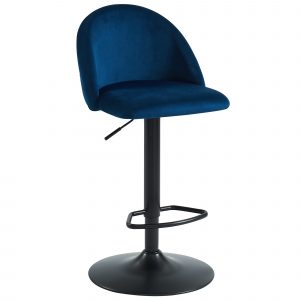 Worldwide Sataro Air Lift Stool in Blue