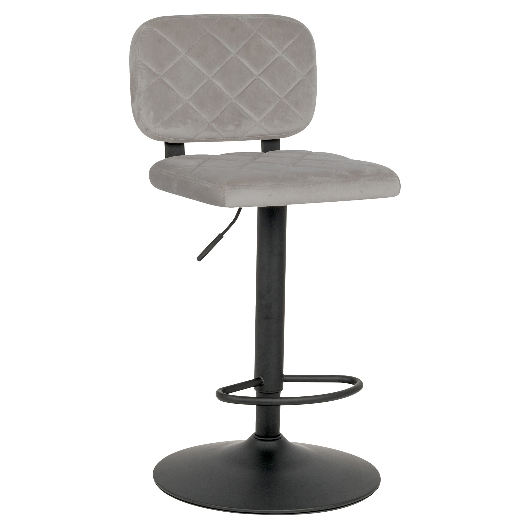 Worldwide Aiko Air Lift Stool, set of 2 in Grey