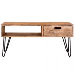 World wide Jaydo Coffee Table in Natural Burnt