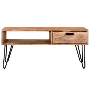 World wide Jaydo Coffee Table in Natural Burnt