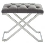 Worldwide Aldo Bench in Grey/Silver