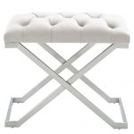 Worldwide Aldo Bench in Ivory/Silver