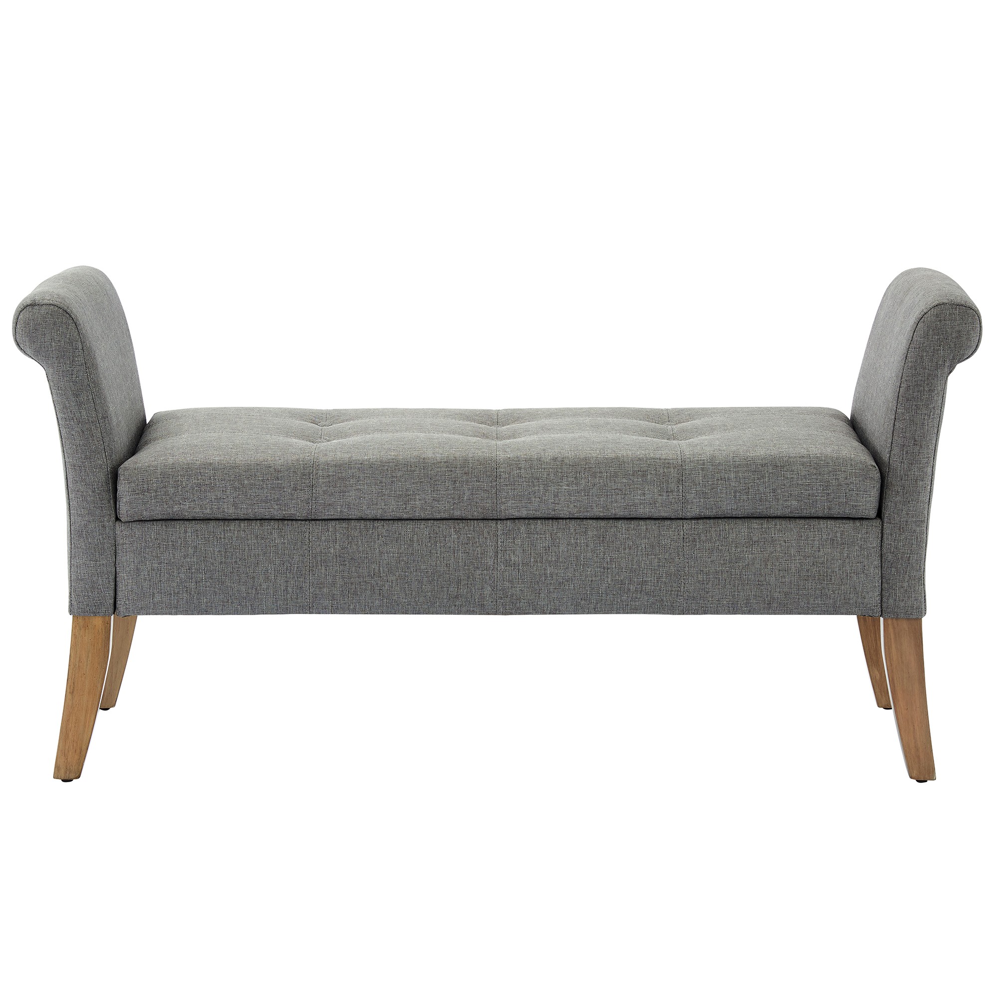 Worldwide Audrey Storage Bench in Grey