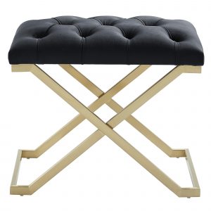 Worldwide Rada Bench in Black/Gold