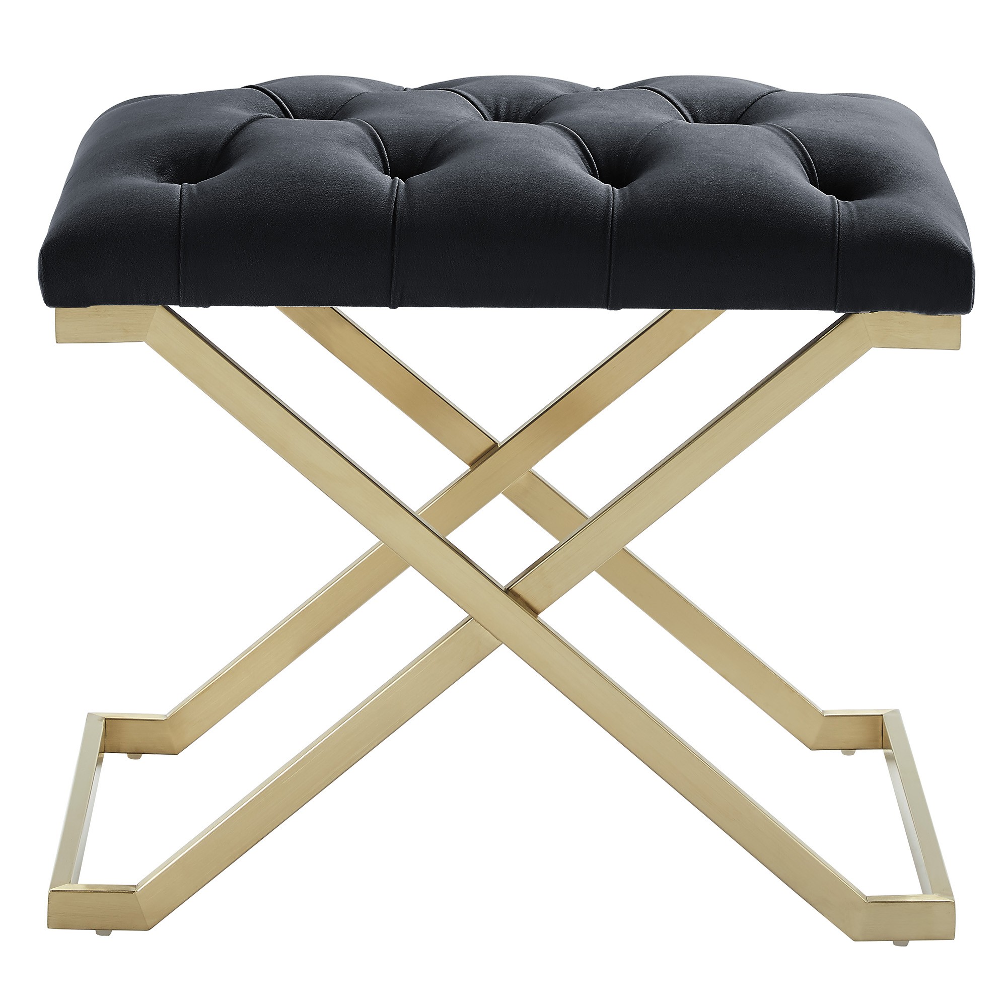 Worldwide Rada Bench in Black/Gold