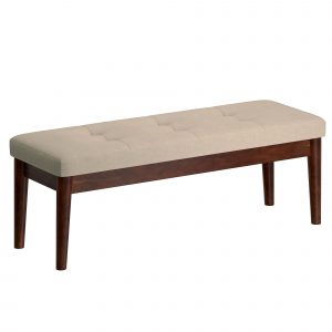 Worldwide Leanne Bench in Beige