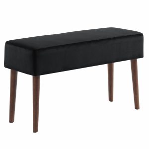 Worldwide Gwen Bench in Black
