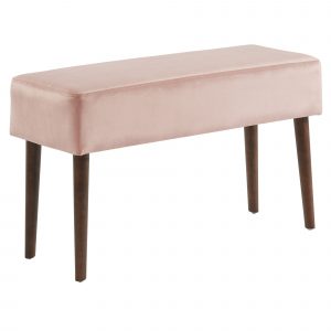 Worldwide Gwen Bench in Blush Pink