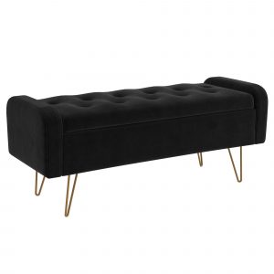 Worldwide Sabel Storage Ottoman/Bench