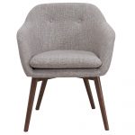Worldwide Minto Accent/Dining Chair in Beige Blend