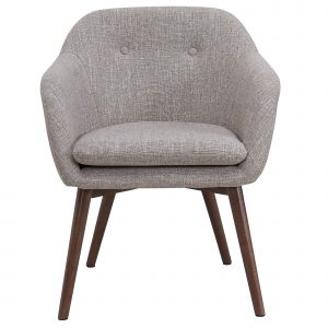 Worldwide Minto Accent/Dining Chair in Beige Blend