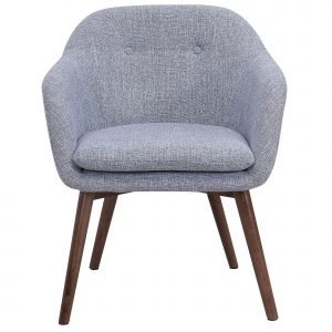 Worldwide Minto Accent/Dining Chair in Grey Blend