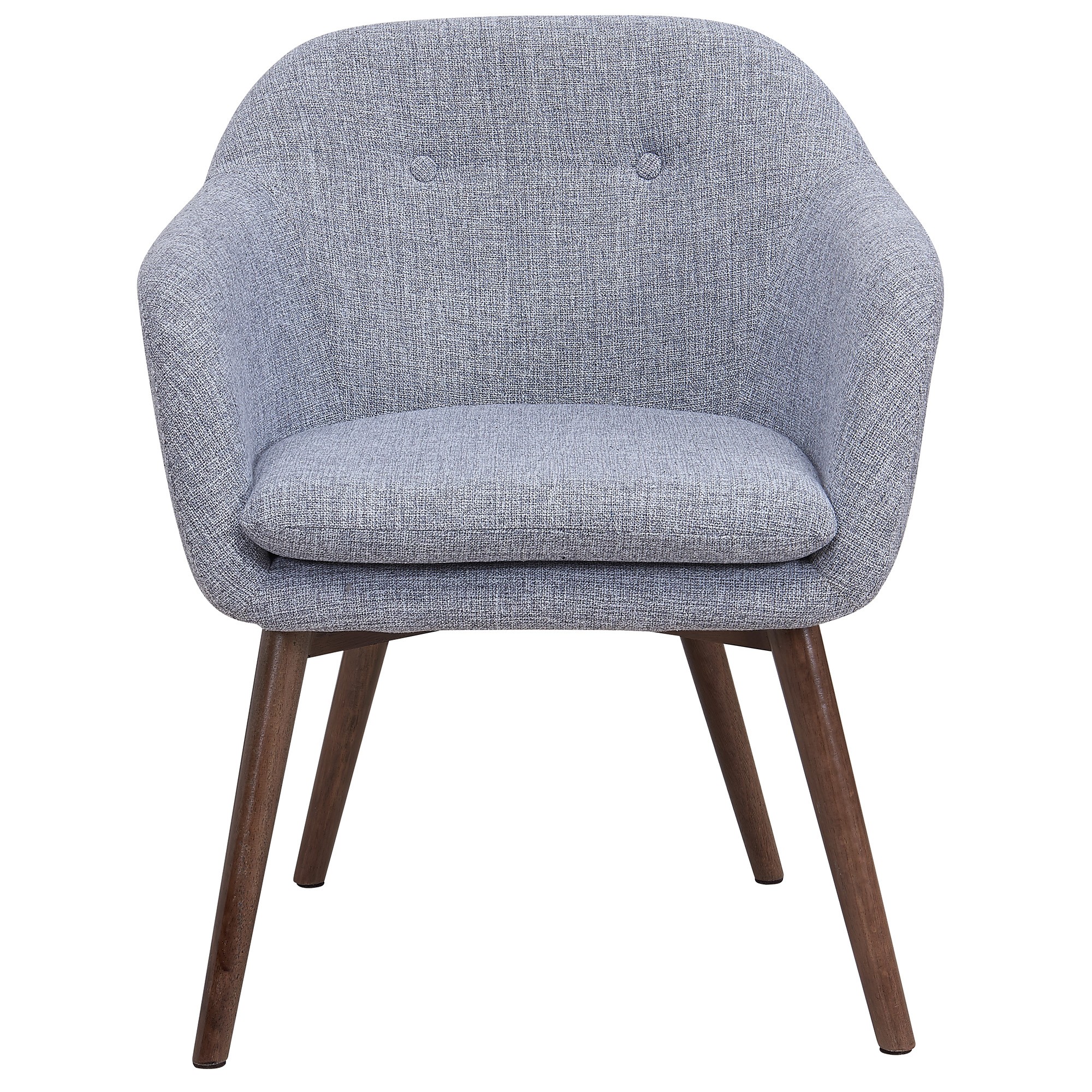 Worldwide Minto Accent/Dining Chair in Grey Blend