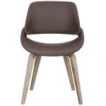 Worldwide Serano Accent/Dining Chair in Brown