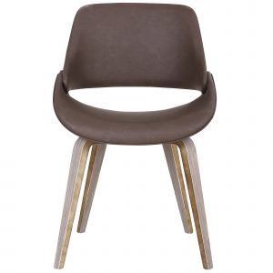 Worldwide Serano Accent/Dining Chair in Brown