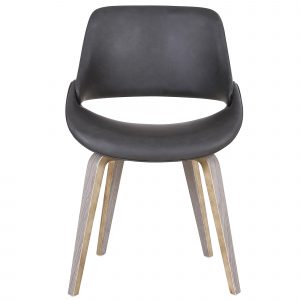 Worldwide Serano Accent/Dining Chair in Charcoal