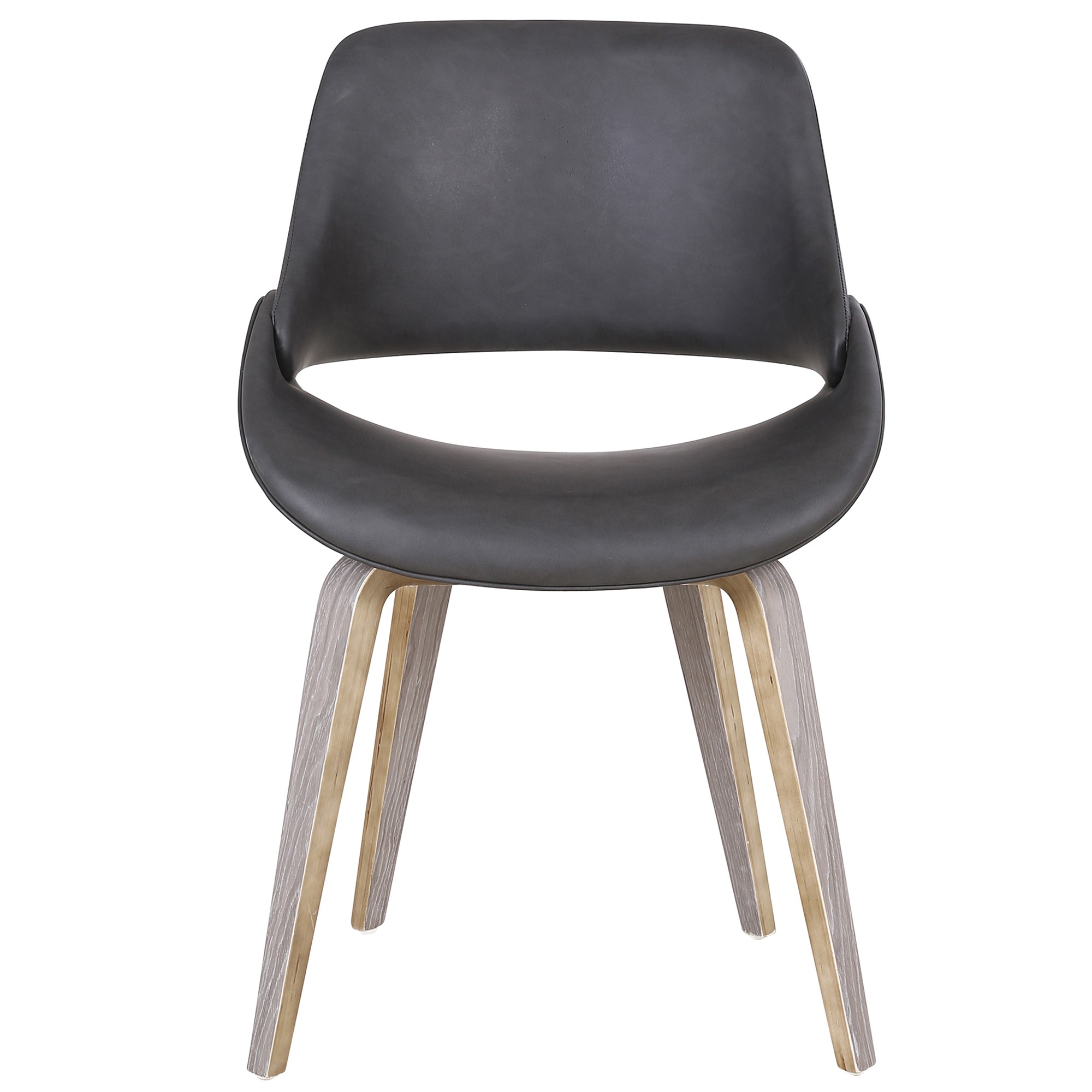 Worldwide Serano Accent/Dining Chair in Charcoal