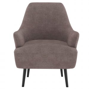 Worldwide Nomi Accent Chair in Grey
