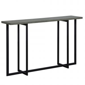 Worldwide Faro Console Table in Grey