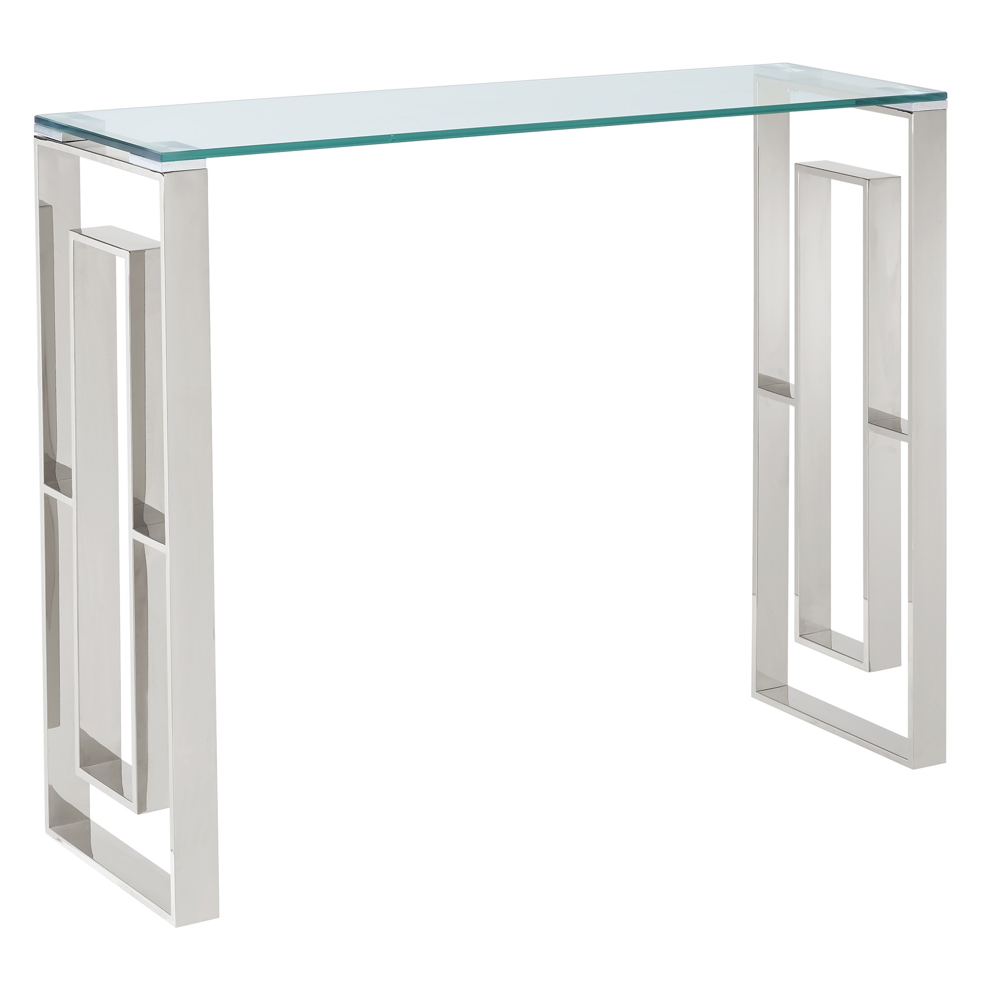Worldwide Eros Console/Desk in Silver