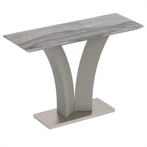 Worldwide Napoli Console Table in Grey
