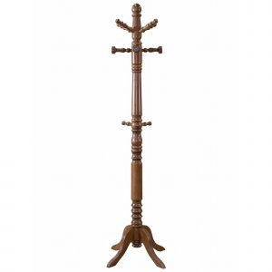 Worldwide Roxton Coat Rack in Walnut