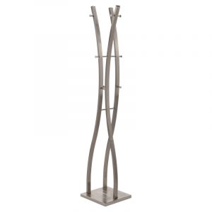 Worldwide Neil Coat Rack in Brushed Nickel