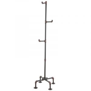 Worldwide Bronx Coat Rack in Antique Black