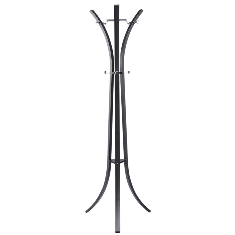 Worldwide Luna II Coat Rack in Black