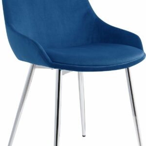 Worldwide Cassidy Side Chair, set of 2 in Blue