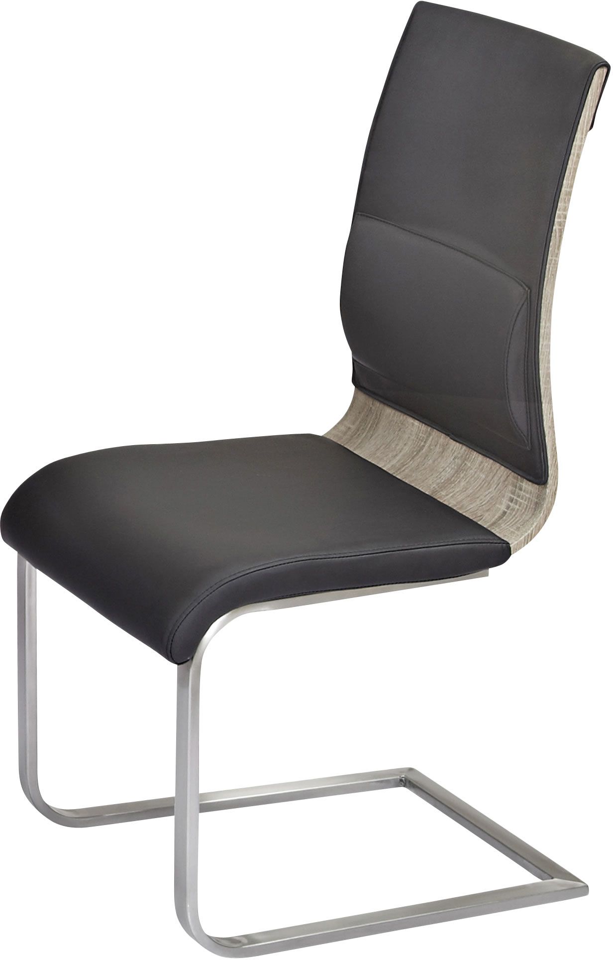 Worldwide Veneta Side Chair, set of 2 in Washed Oak