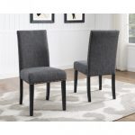 Brassex 162-22 GR AVERY SIDE CHAIR GREY Set of 2