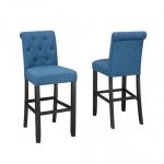 Brassex 638-29 BL 29' TINGA BAR STOOL BLUE Set of 2