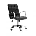 Selena Arm High Back Office Chair GY-OC-813HB Black PU
