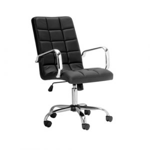 Selena Arm High Back Office Chair GY-OC-813HB Black PU