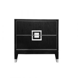 MILANO End table GY-8174 w/2 drawers