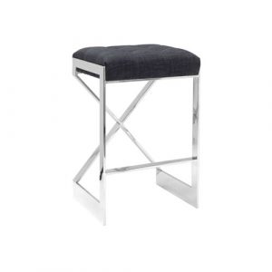CRISS CROSS Counter stool GY-COU-8110 Napa Grey Set of 2