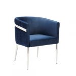 Anastasia Accent Chair GY-AC-8200 Blue Velvet  Accent Chair