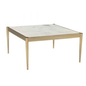 ELMER SQUARE COFFEE TABLE?GOLD 15931G