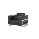ALEX CHAIR GY-AC-8374 CULP - MAGNETITE Accent Chair